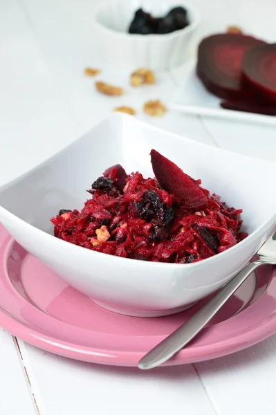 Salat mit roten Rüben — Stockfoto