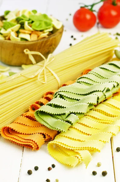 Variedad de pasta —  Fotos de Stock