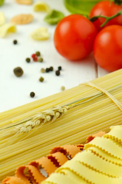 Pastas italianas —  Fotos de Stock