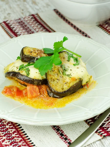 Parmigiana di Melanzane — Stock Photo, Image