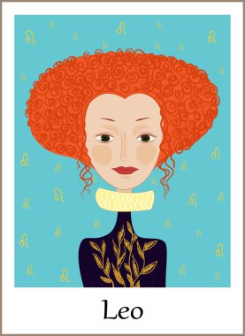 burç. Zodiac signs-leo