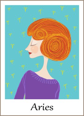 burç. Zodiac signs-Koç