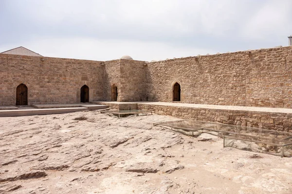 Tempio Dei Pompieri Ateshgah Nella Città Surakhani Sobborgo Baku Azerbaigian — Foto Stock