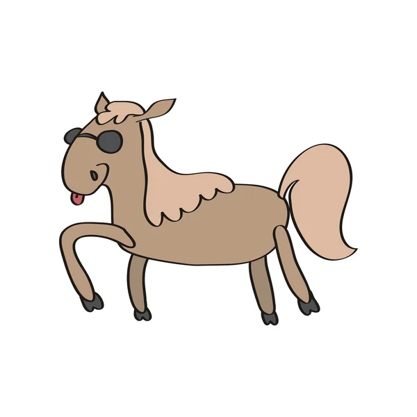 Vector speelgoed paard — Stockvector