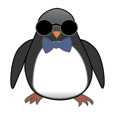 Penguen güneş gözlüğü