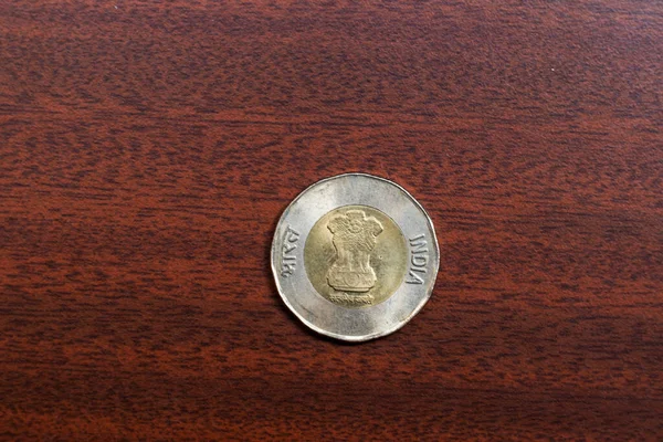 Рупій Індійських Монет — стокове фото