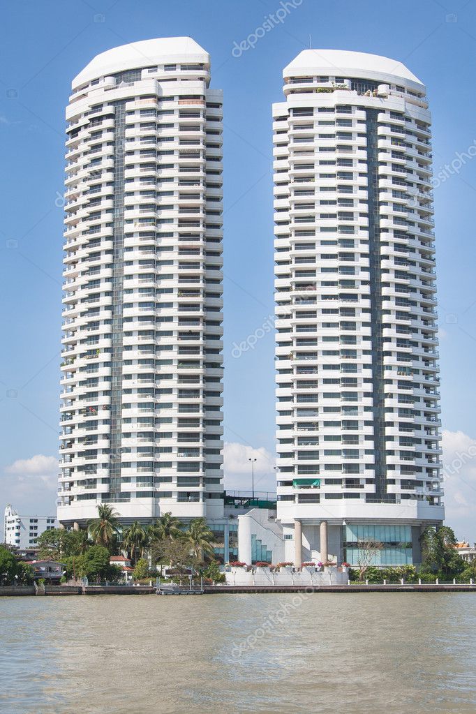 marina city towers in bangkok | 图库照片 08 yan zharskikh #2