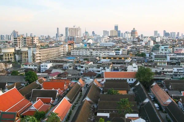 Bangkok kiremitli çatılar — Stok fotoğraf