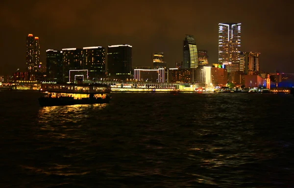 Hong Kong. Notte. . — Foto Stock