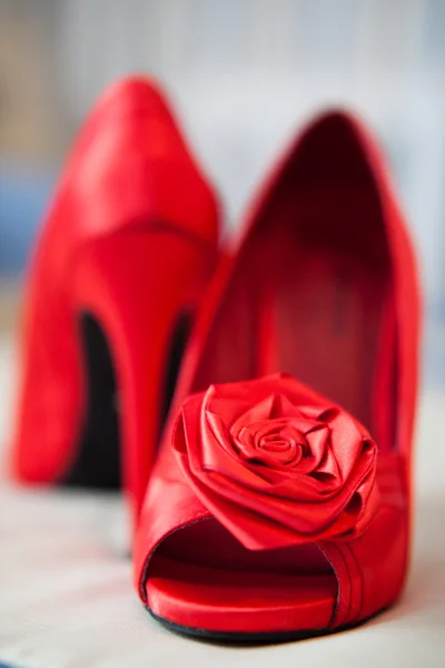 Sexy red shoes — Stock Photo, Image