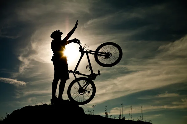 Bicicleta de montanha — Fotografia de Stock