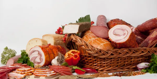 Meat delicacies — Stock Photo, Image