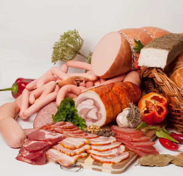 Meat delicacies — Stock Photo, Image