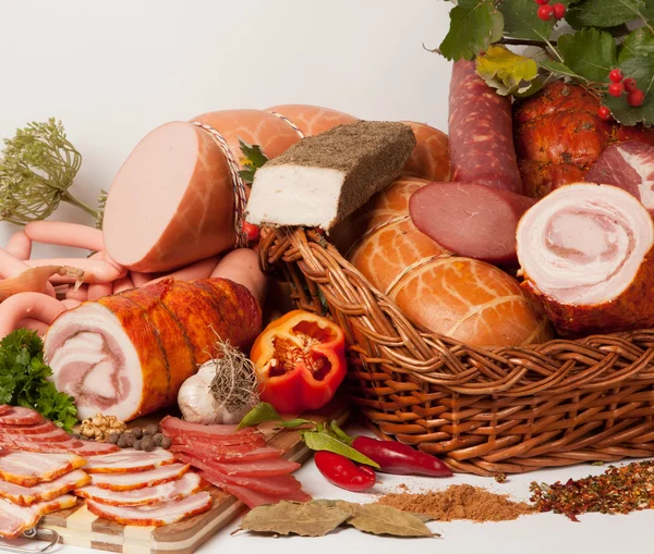 Meat delicacies — Stock Photo, Image