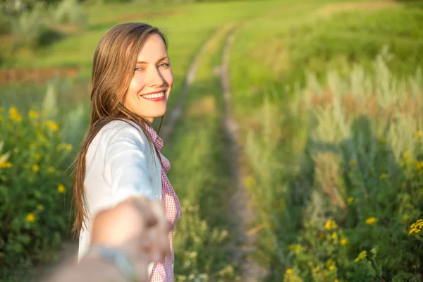 Folgen Sie mir — Stockfoto