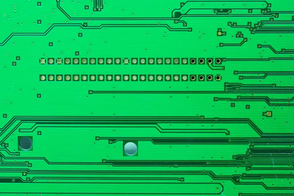 Ein Teil des Hintergrundes der alten elektronischen Leiterplatten — Stockfoto