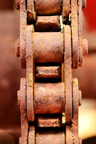Close up on the old chain — Stock Photo, Image