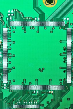 eski elektronik devre kartlarına ba bir regtangle üzerinde kapat