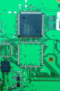 eski elektronik devre kartlarına backgro bir parçası yakın çekim
