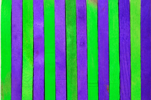 Fond en bois vert et violet — Photo