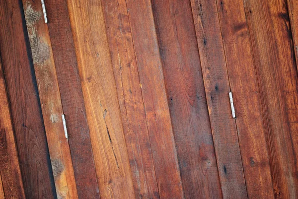 Gammalt trä dörr och vägg — Stockfoto