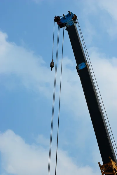 Werken van de kraan — Stockfoto