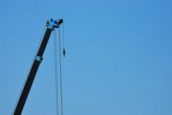 Arbetar crane — Stockfoto
