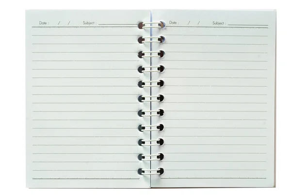 El cuaderno pequeño — Foto de Stock
