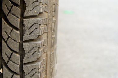 Off road truck tire tread clipart