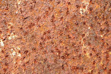 eski demir plaka üzerinde pas 