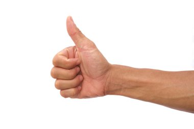 adam el başparmak yukarı simgesi göster