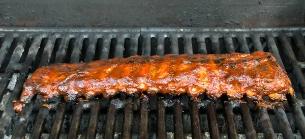 Grill baby back ribs — Stockfoto