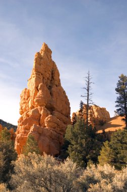 bryce canyon Milli Parkı içinde kaya oluşumu