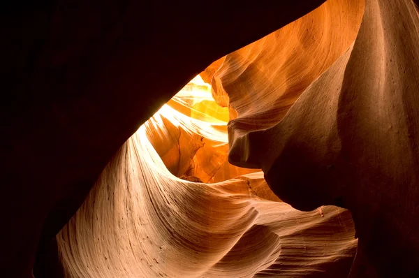 Antelope Canyon Sombras — Fotografia de Stock