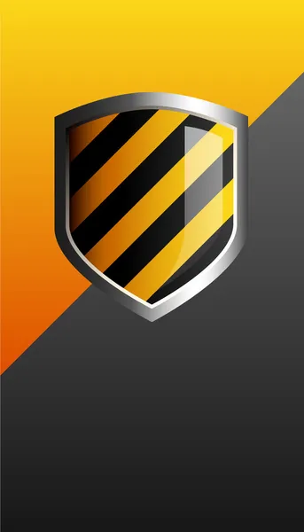 Protección del escudo de seguridad — Vector de stock