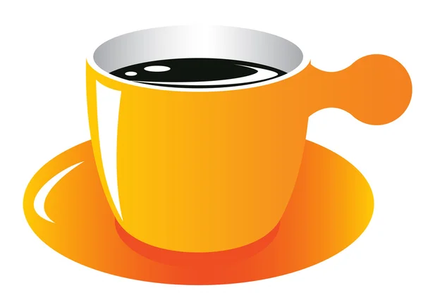 Taza de café — Vector de stock