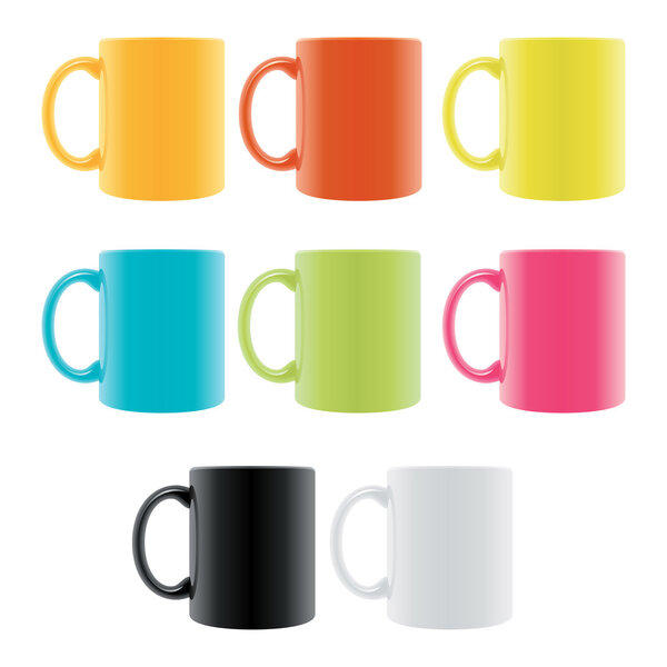 Color Coffee Cup