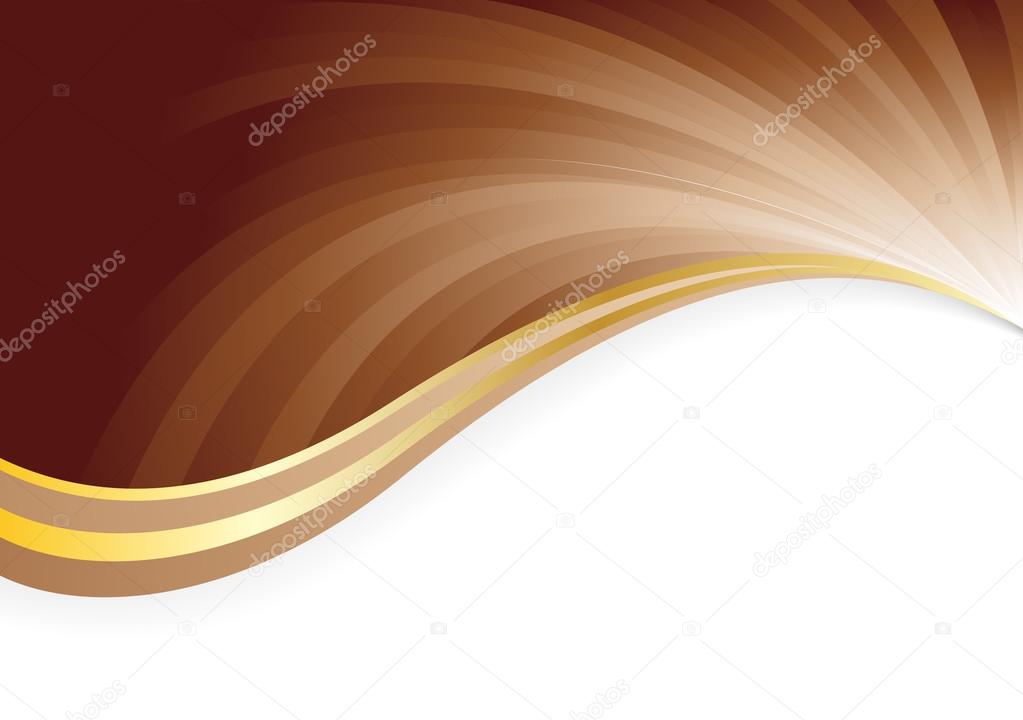 Brown and gold background Vector Art Stock Images | Depositphotos