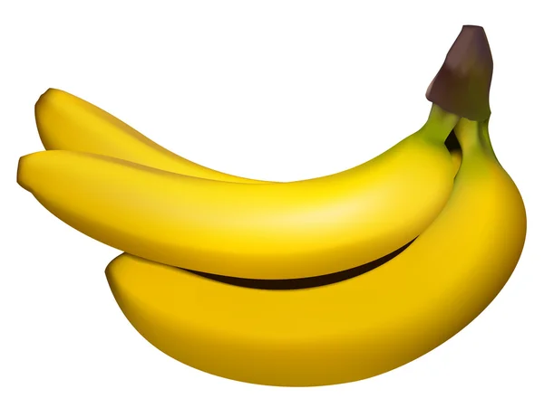 Plátano — Vector de stock