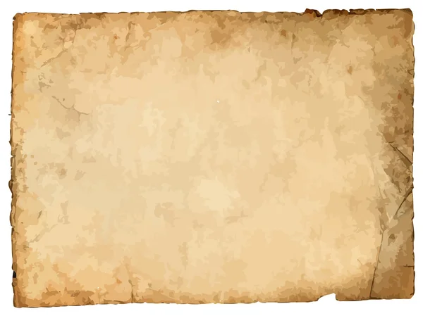 metin veya resim alanı olan eski kağıt sayfası