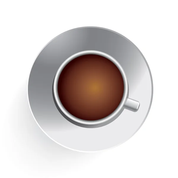 Taza de café — Vector de stock