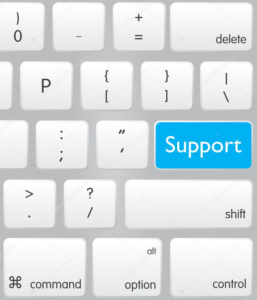 Support on Keyboard