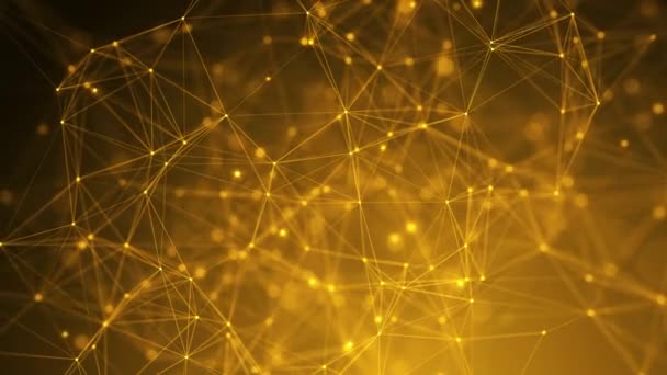 Connexion et communication abstraite plexus bleu concept de fond