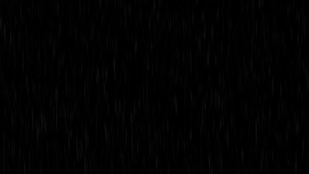 4k Boucle Pluie Gouttes Falling Alpha, Real Rain. Haute qualité.