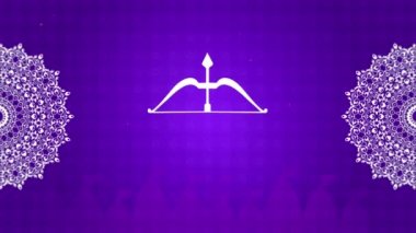 4k yüksek kalite Ram Navami 2022 Arkaplan 3D metin