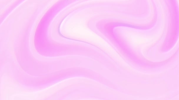 Artistic Pink Fluid Liquid Background Fashion Beauty Industry — Wideo stockowe