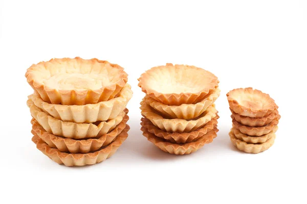 Cake baskets on white — Stock Photo, Image