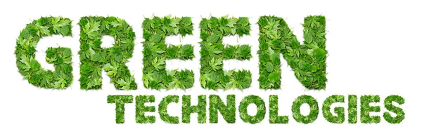 Tecnologias verdes — Fotografia de Stock
