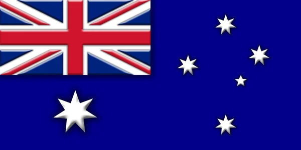 Drapeau de l'Australie — Photo