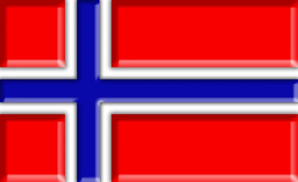 Bandeira da Noruega — Fotografia de Stock